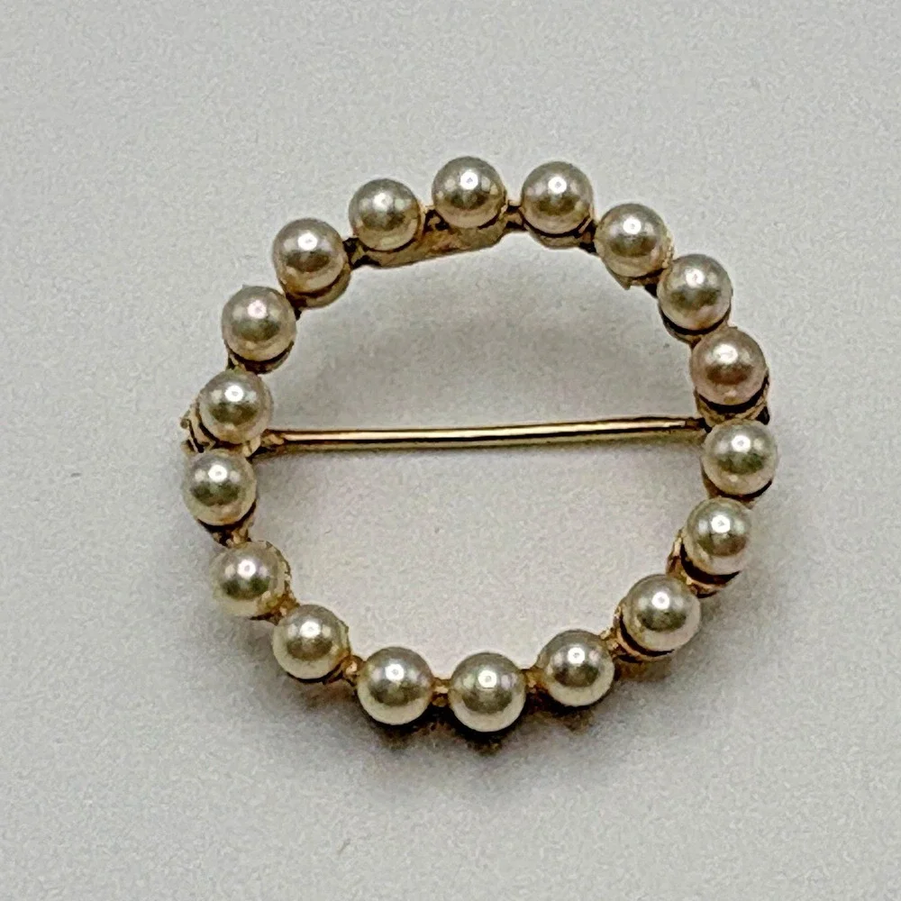 Majorica vintage faux